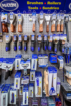 Maxim brushes, rollers, tools, sundries